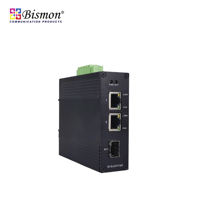 2-Port-PoE-Gigabit-with-1x-SFP-Slot-fiber-Industrial-Switch